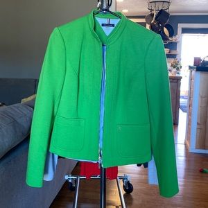 Bright green Tommy Hilfiger dress coat